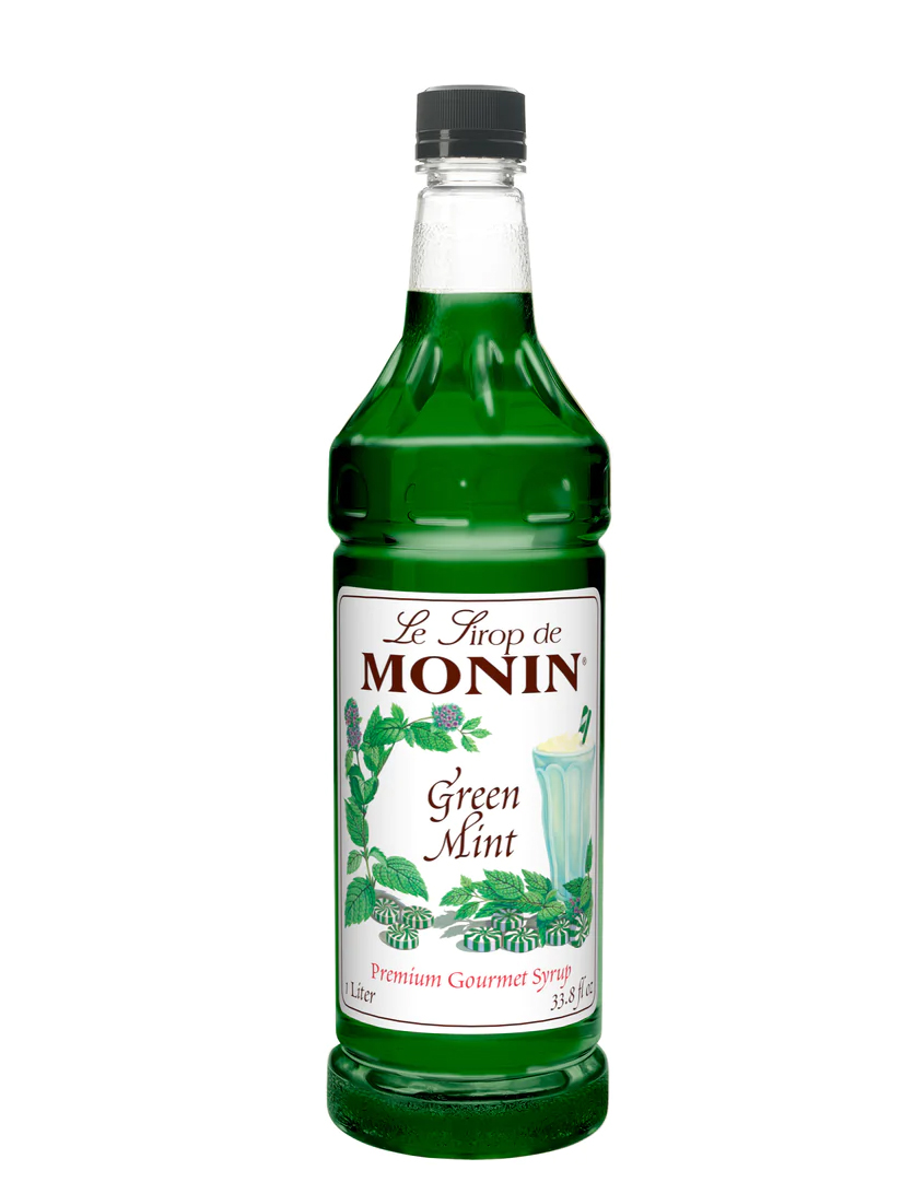 Monin Сироп Green Mint Зеленая Мята 1000 мл