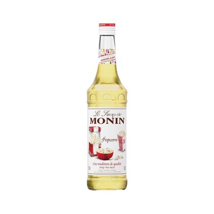 Monin Sirop Popcorn 0.7 L Aromă Delicioasă de Popcorn Caramelizat