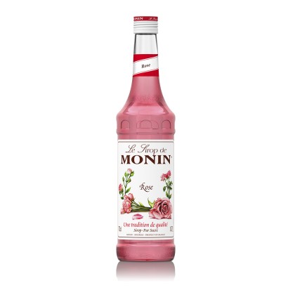 Monin Sirop Rose Trandafir 0.7 L Aromă Florală Delicată