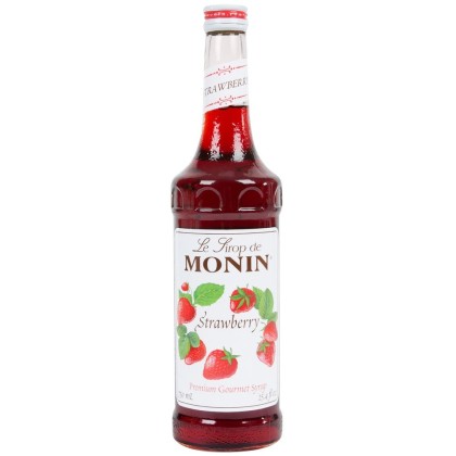 Monin Sirop Strawberry Căpșuni 1 L Gust Natural de Fructe