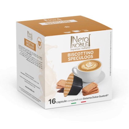 Nero Nobile Капучино Спекулос Молоко и Печенье 208 г Dolce Gusto Кофе Капсулы