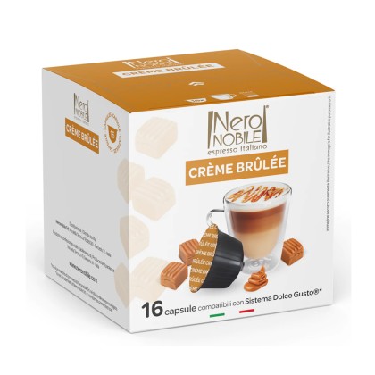 Nero Nobile Крем Брюле 192 г Dolce Gusto 16 капсул для Сладкого Наслаждения