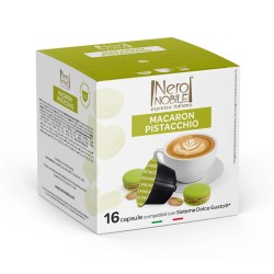 Nero Nobile Cappuccino Macaron & Pistachio 208 g Dolce Gusto 16 Pcs