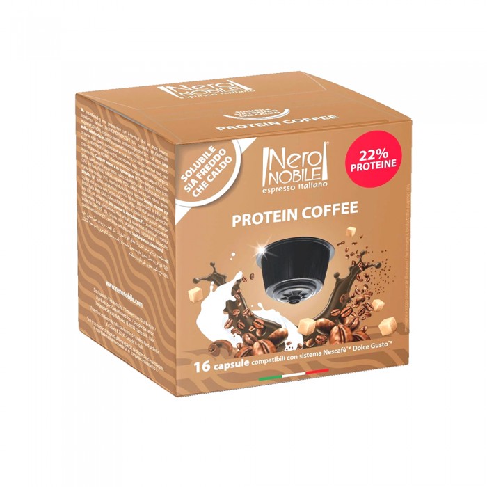 Nero Nobile Protein Chocolate Dolce Gusto 176 g 16 Capsule