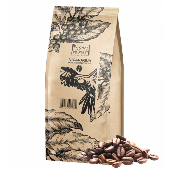 Nero Nobile Nicaragua Arabica 100 % Espresso 250 г Кофе Зерна