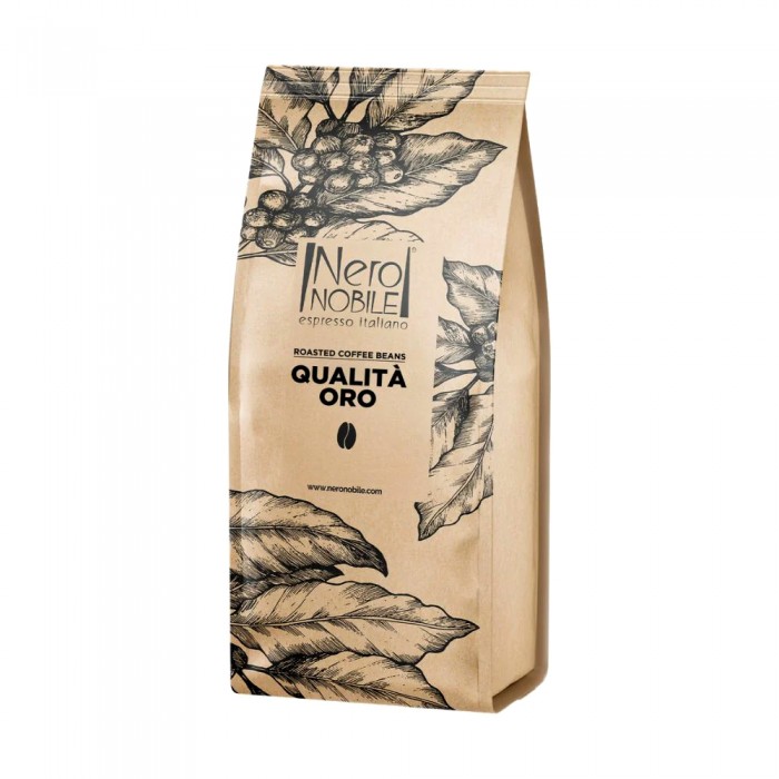 Nero Nobile Qualita Oro Aromată 250 g Cafea Boabe