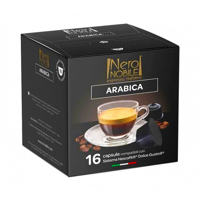 Nero Nobile Arabica 112 г Dolce Gusto 16 капсул