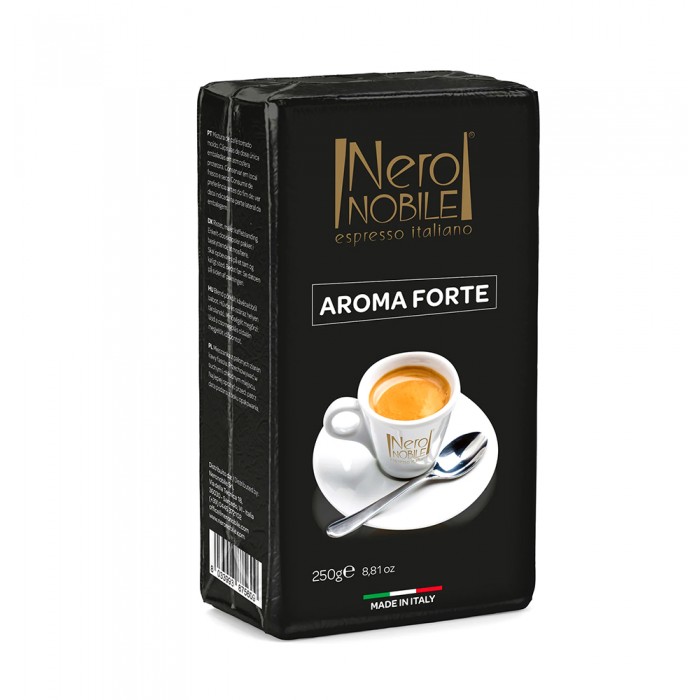 Nero Nobile Aroma Forte Flavorful & Intense 250 g Groung Coffee