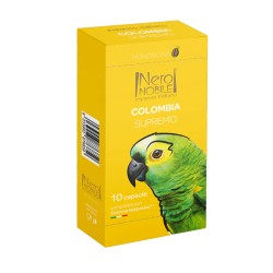 Nero Nobile Columbia Supremo Arabica Nespresso 10 Capsule Aromă Pură