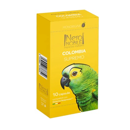 Nero Nobile Columbia Supremo Nespresso Арабика 10 шт Кофе Капсулы
