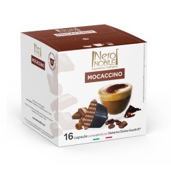 Nero Nobile Mocaccino Dolce Gusto Cafea Lapte Cacao 144 g 16 Capsule