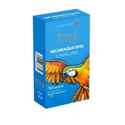 Nero Nobile Nicaragua SHB Cavallino Arabica Nespresso 10 Capsule Finețe