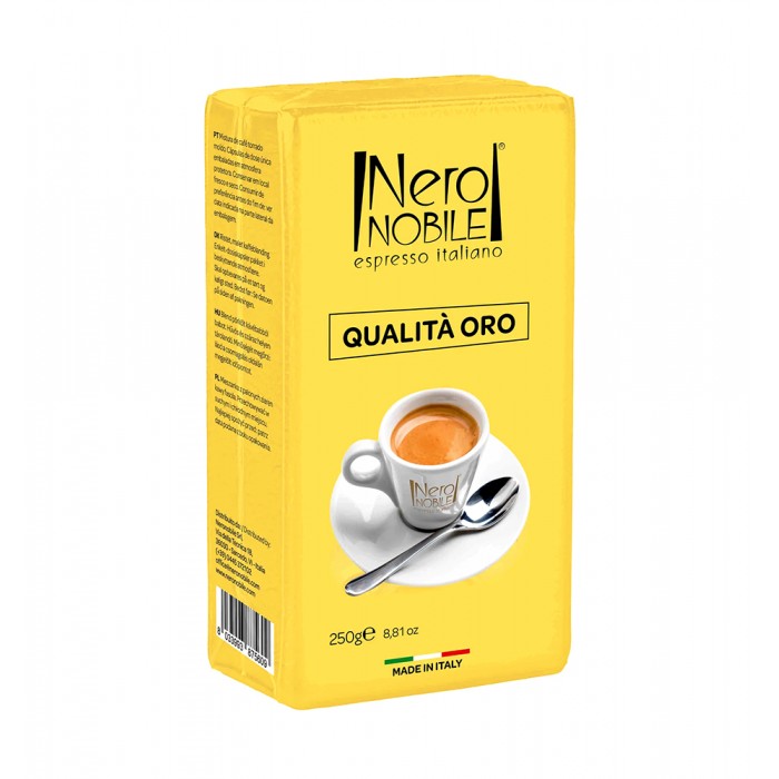 Nero Nobile Qualita Oro Ароматный 250 г Молотый Кофе