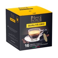 Nero Nobile Qualita Oro 120 g Dolce Gusto 16 Capsule Aurie