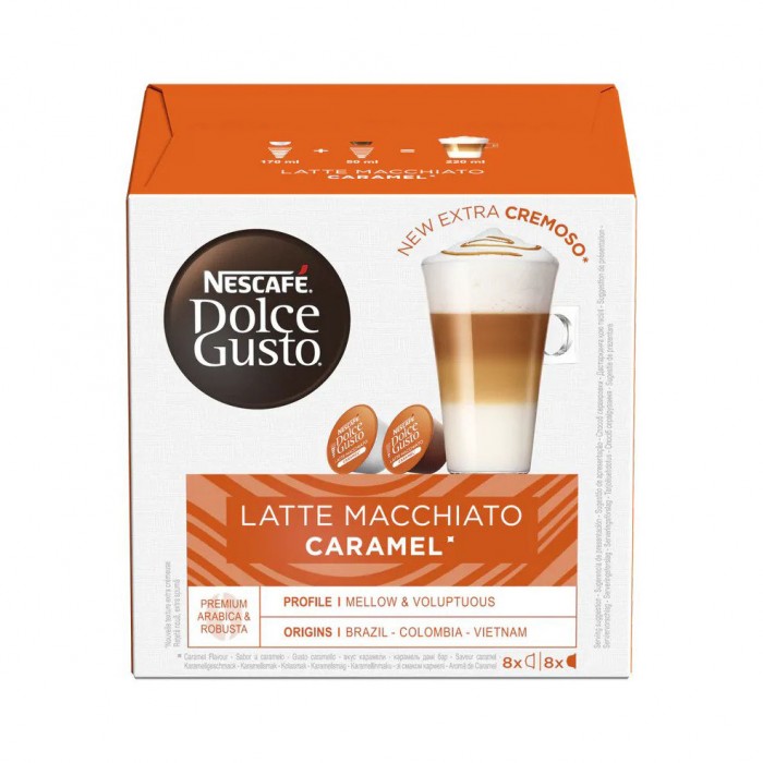 Nescafe Dolce Gusto Latte Macchiato Caramel 145.6 г