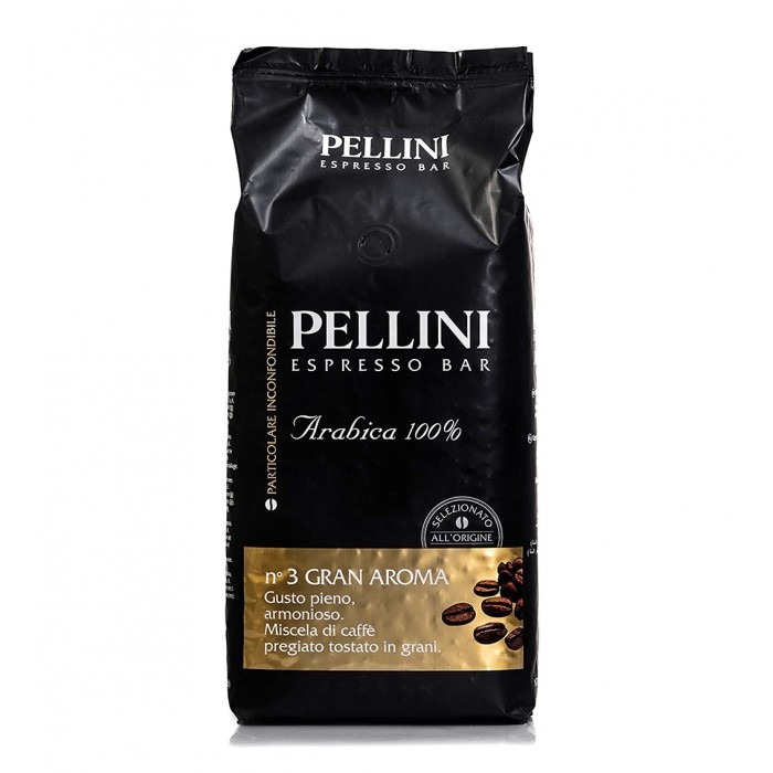 Pellini Espresso Bar Nr 3 Gran Aroma 1000 g Cafea Boabe
