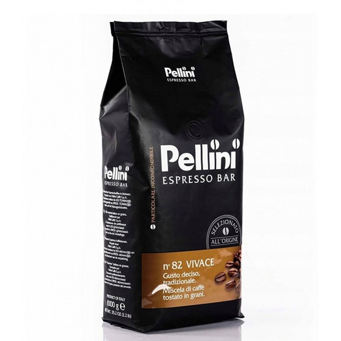 Pellini Vivace Nr 82 Espresso Bar 1000 g Cafea Boabe