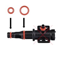 ORM Gasket Garnitură Valve 2 Bucăți Conector Pentru Aparate Cafea