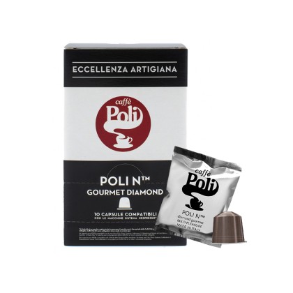 Poli Diamond Gourmet Plăcere Fină 275 g 50 Capsule Nespresso