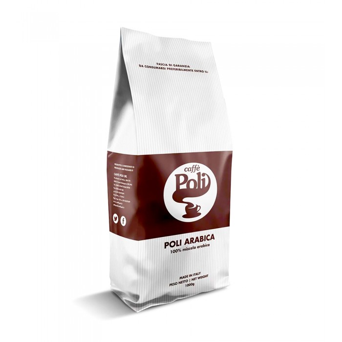 Poli Arabica 100 % Espresso 1000 g Coffee Beans