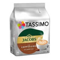 Jacobs Cappuccino Classico – Capsule Tassimo Cafea cu Lapte 8 Porții 260 g