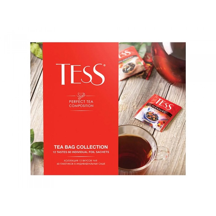 Tess Perfect Tea Composition Коллекция из 12 сортов 60 x 1,8 г