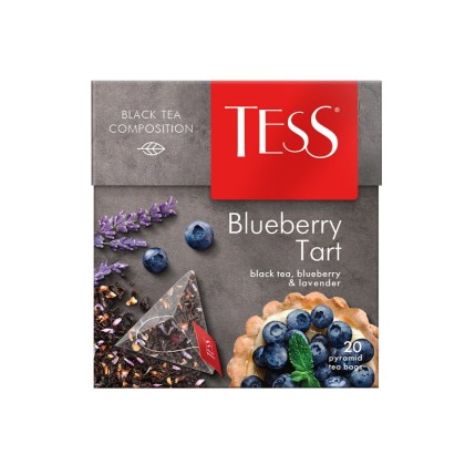 Tess Blueberry Tart 20 x 1,8 g Ceai Fructat cu Gust de Afine
