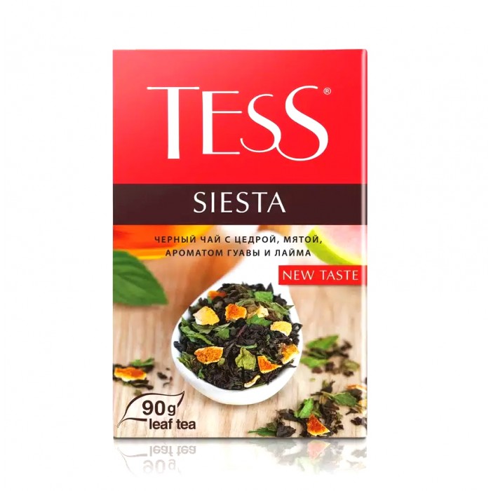 Tess Siesta Black Tea Citrus Peels Mint & Guava 90 g