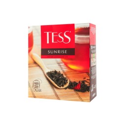 Tess Sunrise Ceai Negru Baihua de Ceylon 100 x 1,8 g Pliculețe
