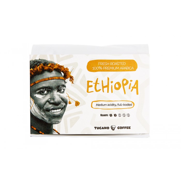 Tucano Ethiopia Gift Pack 100 % Арабика Премиум 200 г Кофе Зерна