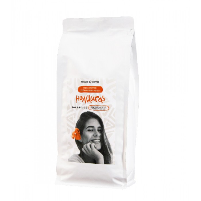 Tucano Honduras Fresh Roast Арабика Премиум 1 кг Кофе Зерна