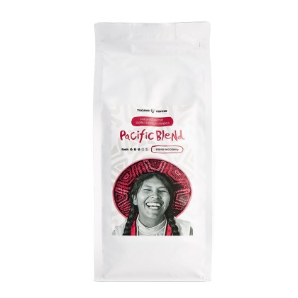 Tucano Pacific Blend 100 % Арабика Премиум 1 кг Кофе Зерна Мягкий и Легкий Вкус