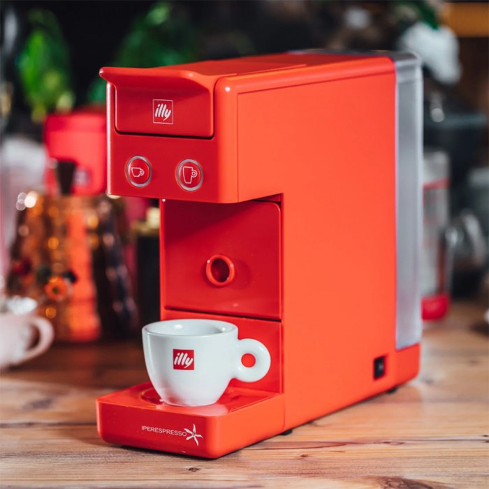 illy Y 3.3 IperEspresso Aparat de Cafea cu Capsule illy Roșu 2 Butoane