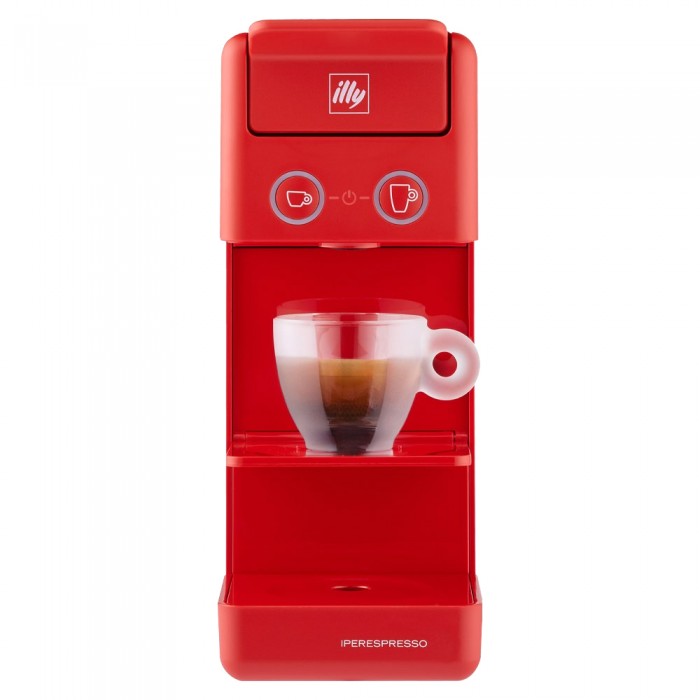 illy Y 3.3 IperEspresso Aparat de Cafea cu Capsule illy Roșu 2 Butoane