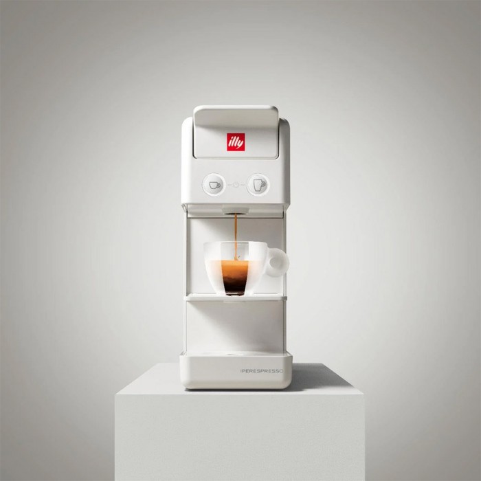 illy Y 3.3 IperEspresso Francis Aparat de Cafea cu Capsule Alb 2 Butoane