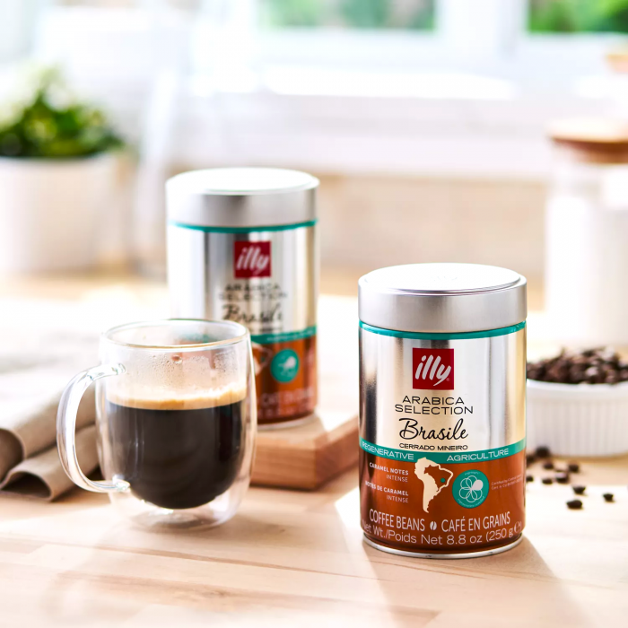 Illy Espresso Brasile 250 g Cafea Boabe