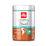 Illy Espresso Brasile 250 g Cafea Boabe Note de Ciocolată