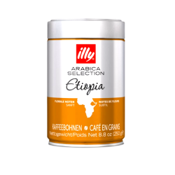 Illy Espresso Etiopia 250 g Premium Ethiopian Coffee Beans