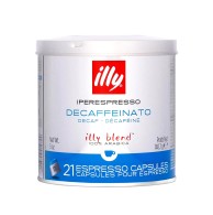illy iperEspresso Decaffeinato 21 Капсулы Без Кофеина Гладкий 140 г