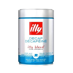 illy Decaffeinato 100% Arabica Mild & Balanced Ground 250 g