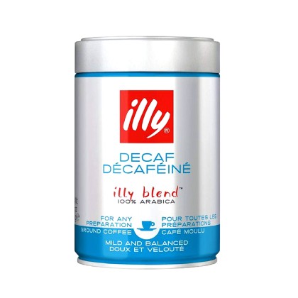 illy Decaffeinato 100% Arabica Mild & Balanced Ground 250 g