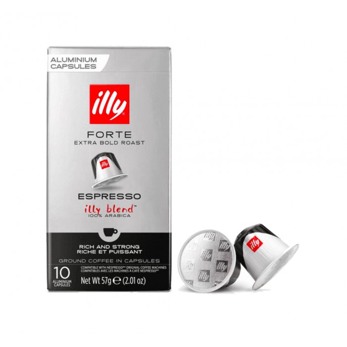 illy Nespresso Espresso Forte Prăjire Intensă Corp Plin 10 Capsule illy Nespresso Espresso Forte Prăjire Intensă Corp Plin 10 Capsule