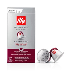 illy Nespresso Intenso Dark Roast Deep Flavors 10 Capsules