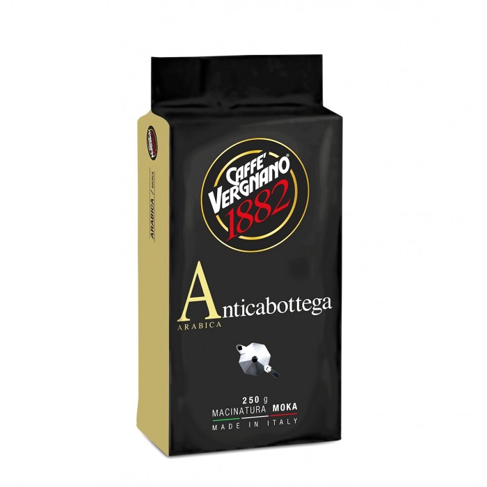 Vergnano Antica Bottega 100 % Arabica Ground Coffee 250 g