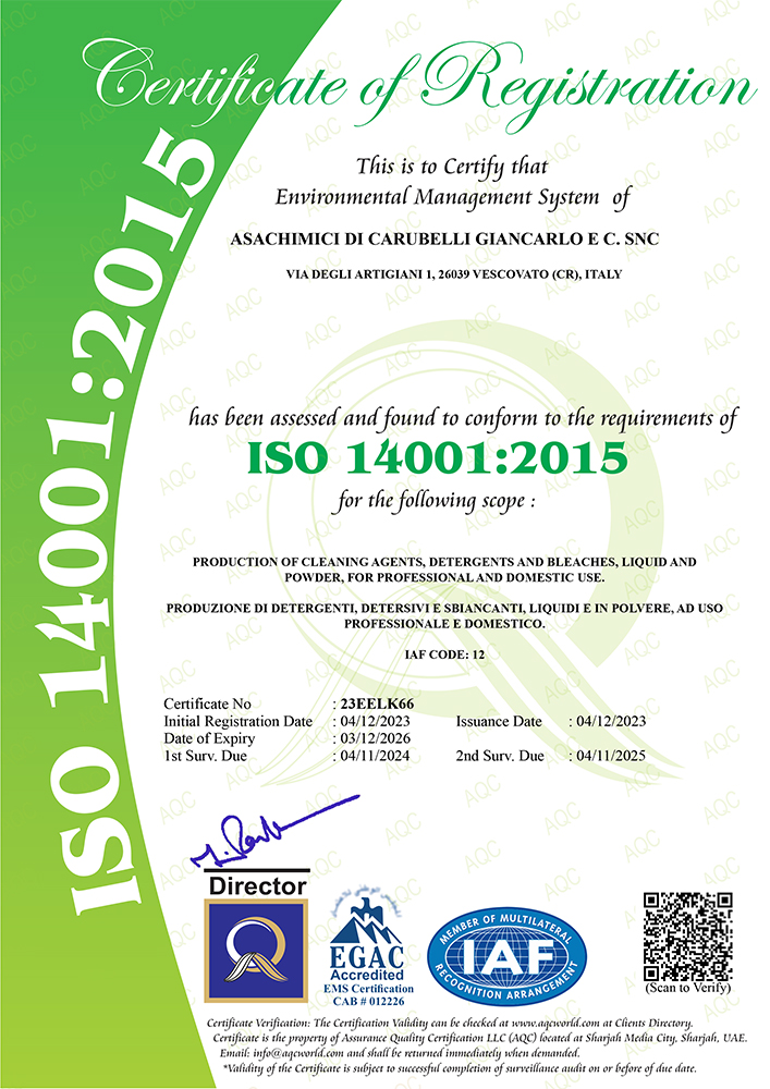Sertifikat-kachestva-ISO-14001-puly-caff-asachimici-group-ytaliya-izobrajenie